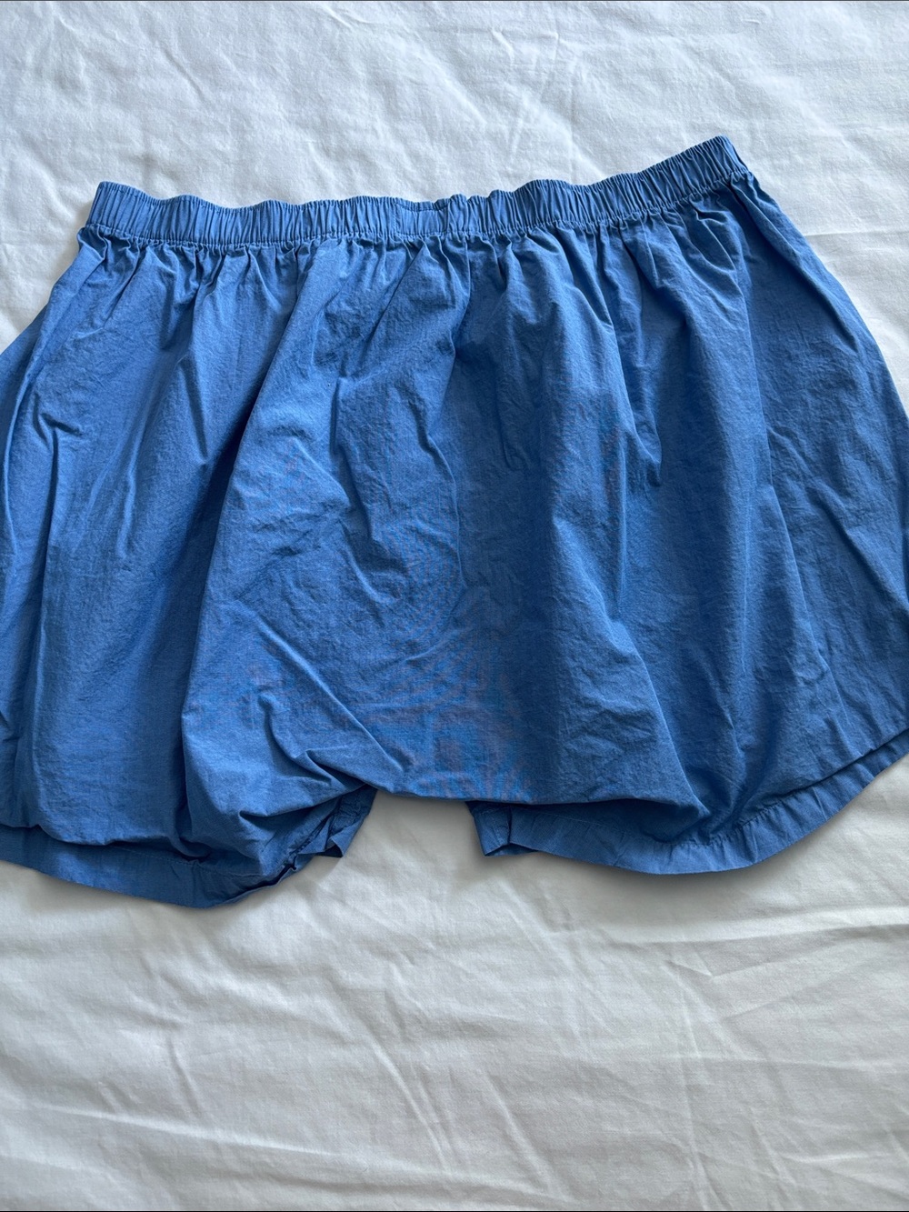Neiman Marcus Men's Blue Boxer Shorts - Picture 3 of 4